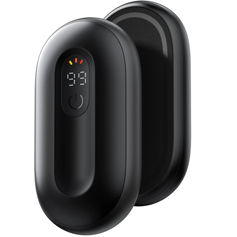 coldSky 2-in-1 Hand Warmers Rechargeable 2 Pack Magnetic Electric Hand Warmer with Digital Display, Portable Pocket Hand Warmer