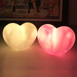 Herz LED Lampe | 3D Nachtlicht & Deko | Romantisch & Kreativ | Geschenk für Hochzeit, Geburtstag & Weihnachten