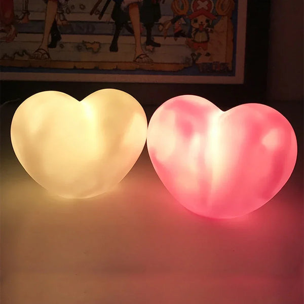 Herz LED Lampe | 3D Nachtlicht & Deko | Romantisch & Kreativ | Geschenk für Hochzeit, Geburtstag & Weihnachten