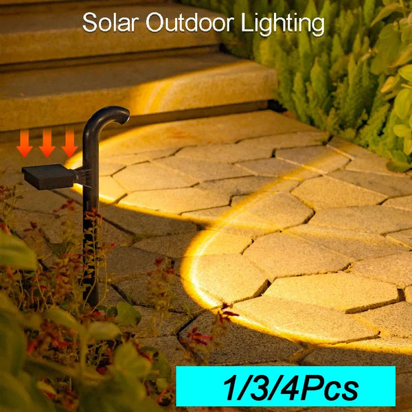 Solar Gartenleuchte LUXORA WarmGlow | IP55 Wasserdicht | Solarbetrieben | Automatischer Dämmerungssensor