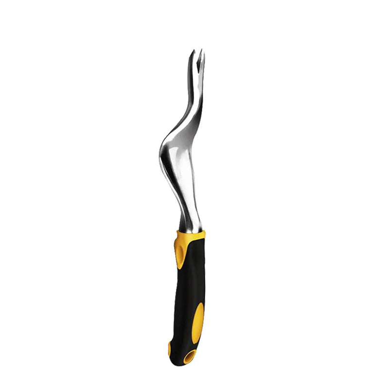 TerraForte Tools Gartenwerkzeug Set 5-tlg. | Ergonomisch & Rostfrei | Mit Handschuhen & Tiefenskala | Edelstahl