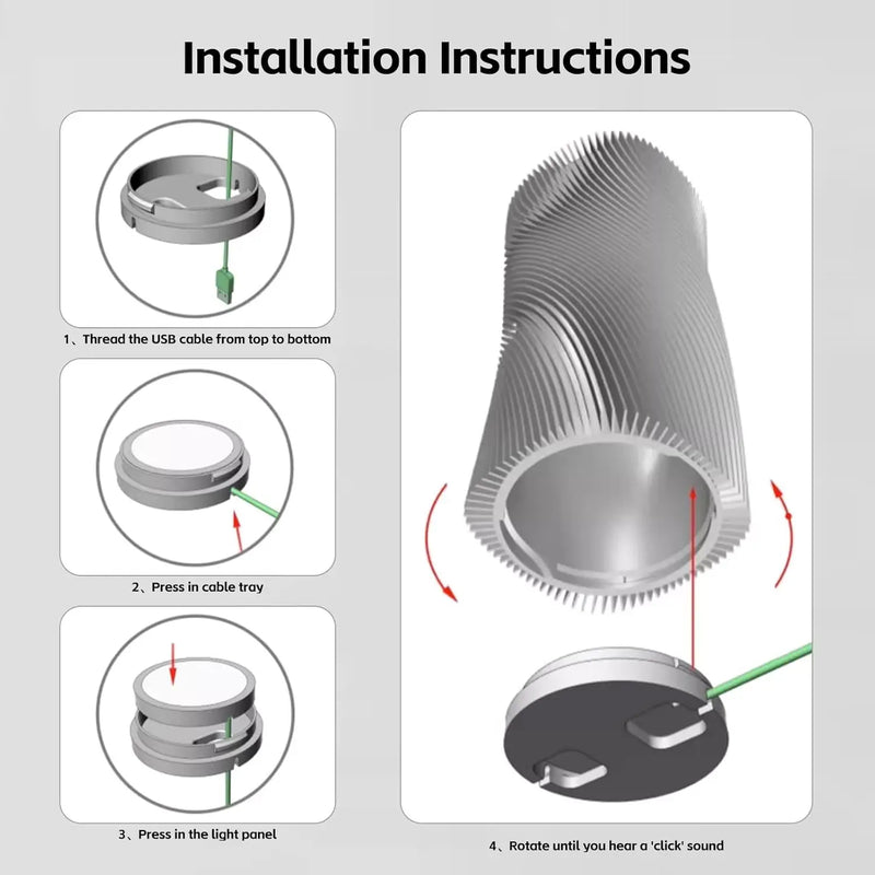 LumoForge LED Kit | Warmweißes LED-Lichtmodul für 3D-Drucker | Kompatibel mit BambuLab A1/A1 Mini, P1P/P1S, X1/X1C/X1E | 5V Energiesparende Beleuchtung