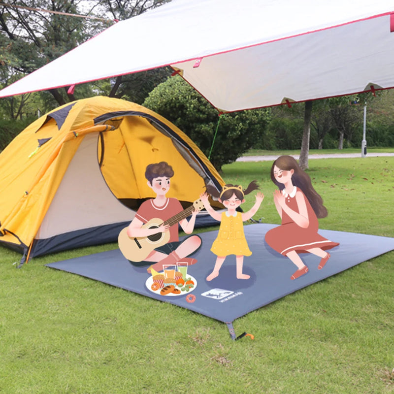Outdoor-Plane TrailGuard DryShield | Wasserdichte Zeltunterlage & Sonnensegel | Robuste 210D Oxford-Decke für Camping, Wandern & Strand