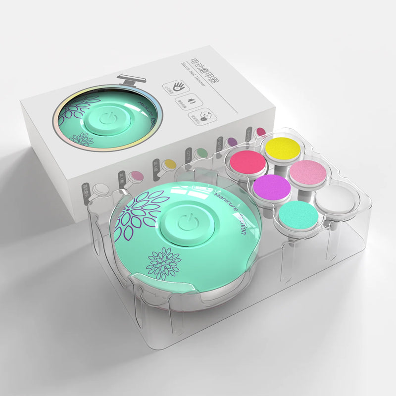 BabyNail Care | Elektrischer Babynageltrimmer | Sicher & Leise | Tragbar & Hygienisch