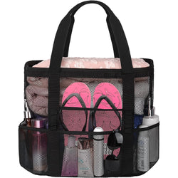 Solmara Strandtasche Damen XXL | Wasserdicht & Sandfrei | 9 Fächer | Ultraleicht & Faltbar