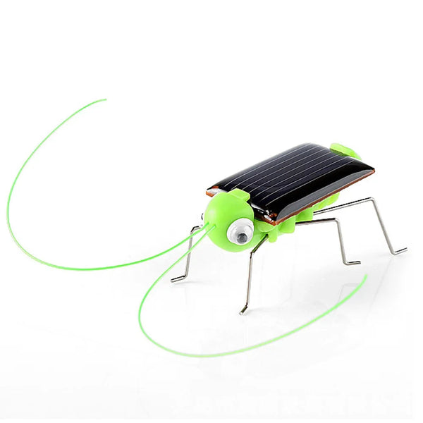 SOLAKIDS Solar-Grashüpfer | Bewegliches Solartierchen für Kinder | Wissenschaftsspielzeug & Geschenkidee – Ohne Batterie