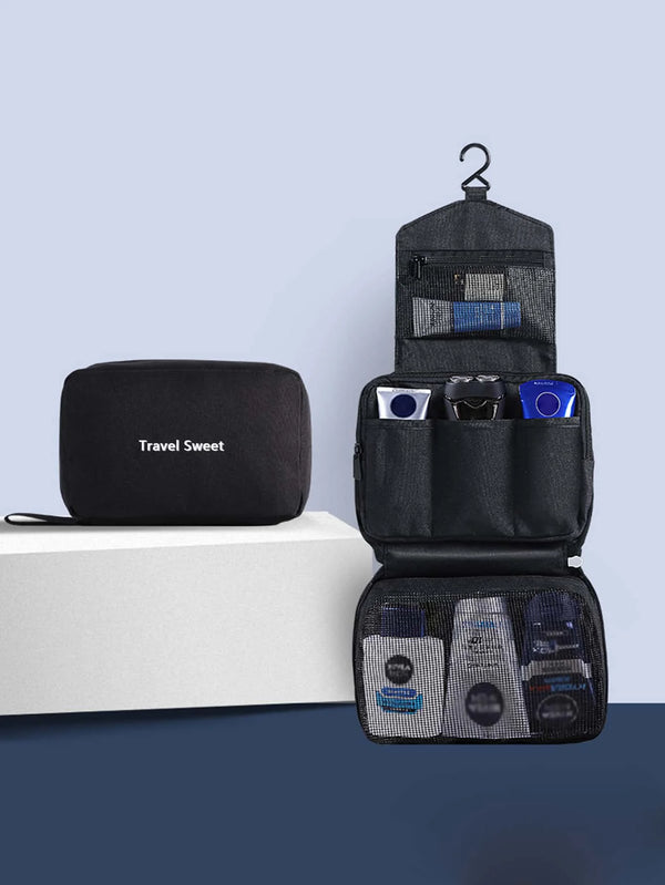 Faltbare Reise-Waschtasche DryNexa TravelCube | Mehrlagiges Design mit Nass-Trocken-Trennung | Platzsparend & Wasserdicht