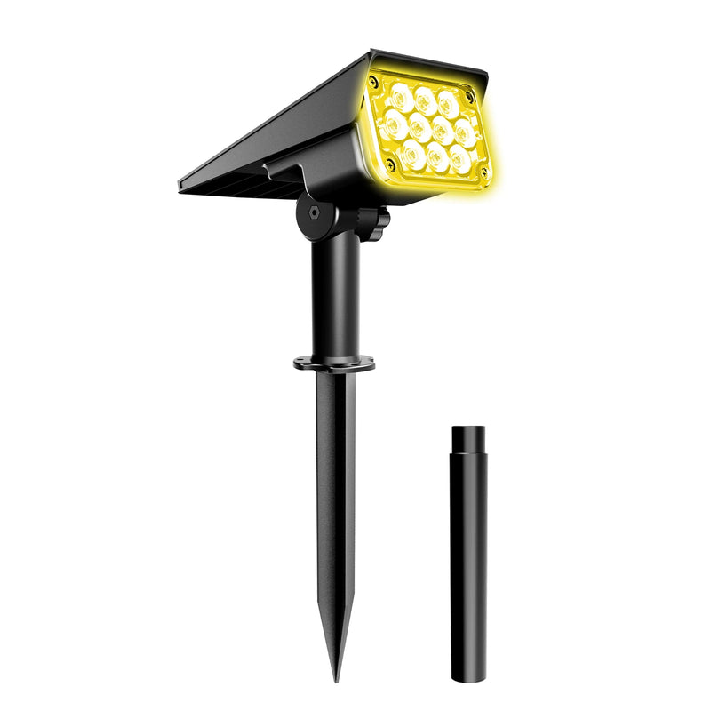 Solarstrahler LumoSolar | 3000K/6000K/RGB | IP65 Wasserdicht | Garten- & Wegbeleuchtung
