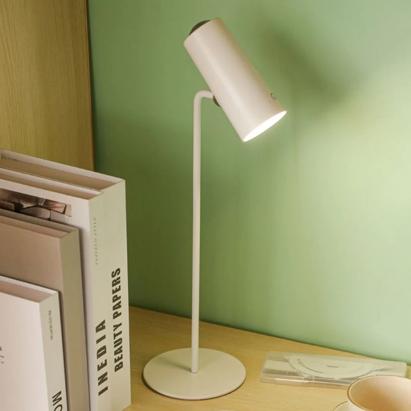 Lumora LED-Tischlampe mit Touch-Dimmung | Augenschonend & Wiederaufladbar | USB-C | 2000 mAh Akku | Für Schreibtisch, Nachttisch & Deko