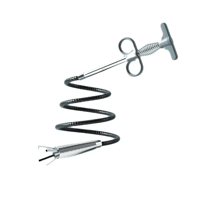 Rohrreinigungsspirale EcoDrain Flex160 | 160 cm Spirallänge | Wiederverwendbar & Umweltfreundlich | Für Küche & Bad