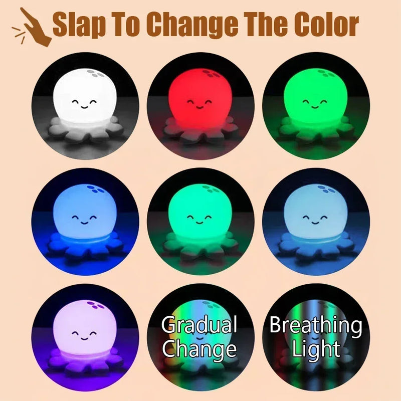 Tier-Nachtlicht PandaGlow | BPA-frei Silikon | 3 Helligkeitsstufen | USB-C Aufladung 400mAh | Kinder & Babys