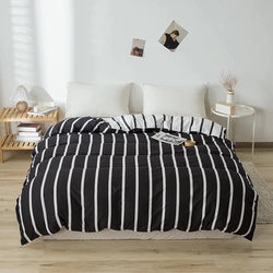 Skandora Bettwäsche-Set | Minimalistisches Design | Atmungsaktiv & Pflegeleicht | 150 × 200 cm