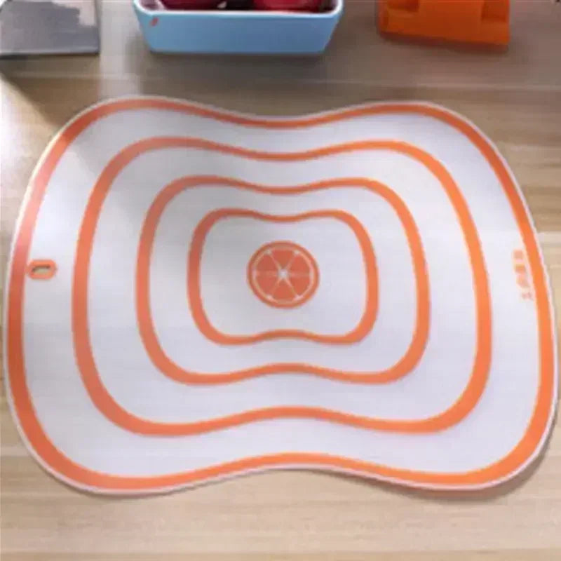 Flexiora CutBoard Set Flexible Schneideunterlage | Rutschfest & farbcodiert | Lebensmittelechtes Kunststoffbrett