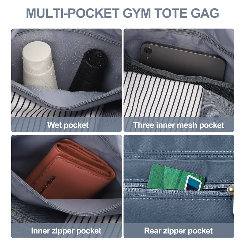 Aerovigo Reisetasche Handgepäck 40x20x25 | Große Kapazität | Weekender für Kurzreisen | Flugtaugliche Kabinentasche