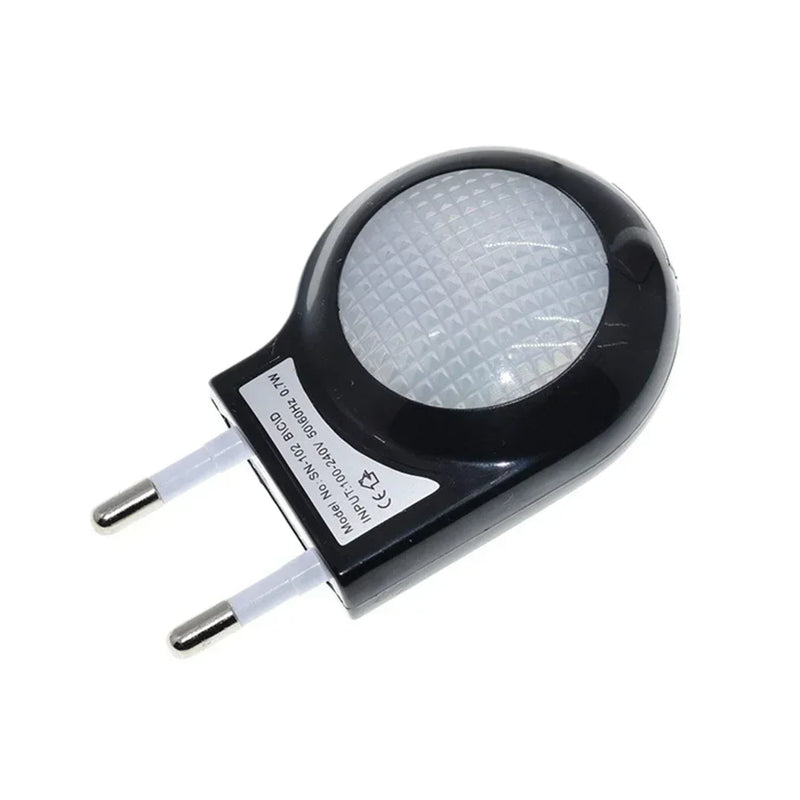 LumiShell Mini Nachtlicht | Mit Lichtsensor & EU-Stecker | Automatisches LED Wandleuchte | Weiches Warmlicht für Kinder- & Schlafzimmer