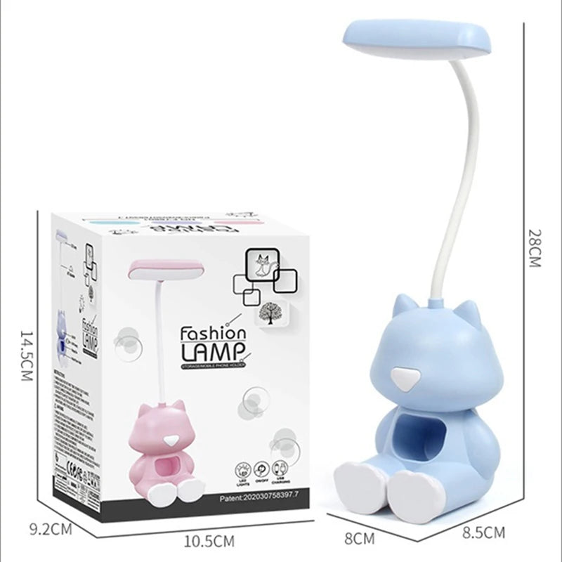 Luminivi Tragbares Mini LED-Licht | Wiederaufladbar & Kompakt | Mit 200 mAh Akku | In Blau, Rosa oder Grün | ≤36V