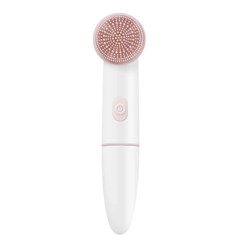 Skinvora 2-in-1 Gesichtsreinigungsgerät Silikon | Tiefenreinigung & Massage | Wasserdicht & Hautfreundlich | 15,8 × 4,7 × 2,7 cm