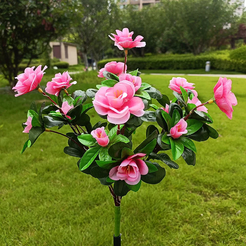 Solar Gartenlampe Lumosia | LED Azaleen | Wetterfest & Kabellos | 8h Leuchtzeit