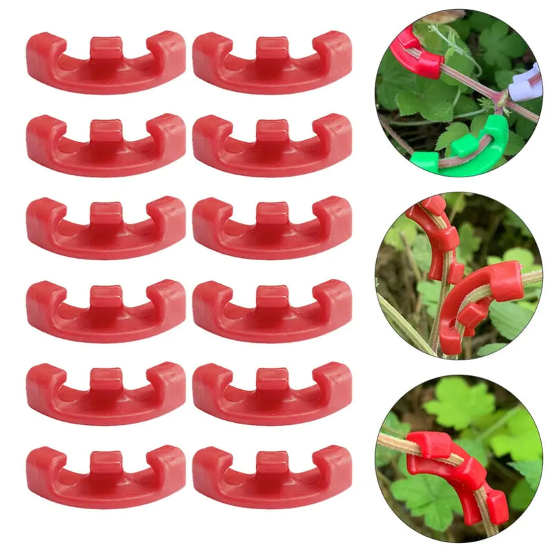 GrowFlexx Pflanzenbiege-Clips 90° | Wachstumstrainer für Zweige & Triebe | 10–50 Stück | Low-Stress-Training für höhere Erträge