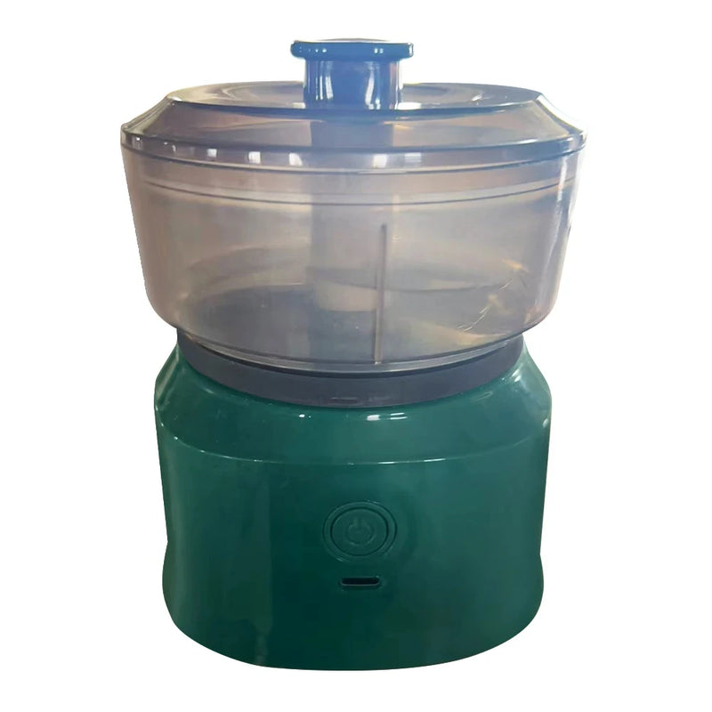 KüchenBlitz | Mini Kabelloser Elektrischer Knoblauchzerkleinerer | 350 ml | USB-Ladefunktion | Für Fleisch, Gemüse & Pürees