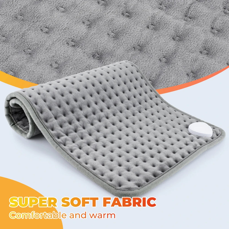 CosiTherm Heizkissen | 9 Temperaturstufen & 4 Timer-Optionen | Superweicher Mikrofleece | 58×29 cm