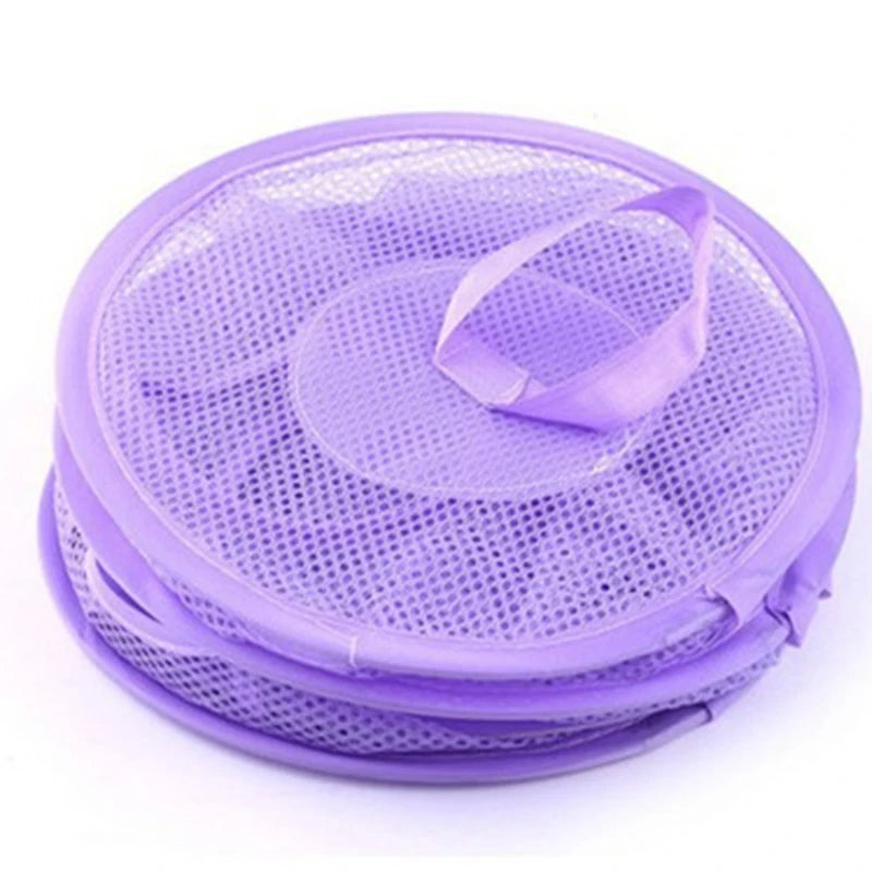 OrdiNest Kids Hängender Aufbewahrungskorb aus Netzstoff | 3-stöckiger Organizer für Spielzeug, Wäsche & Accessoires – 75×27 cm