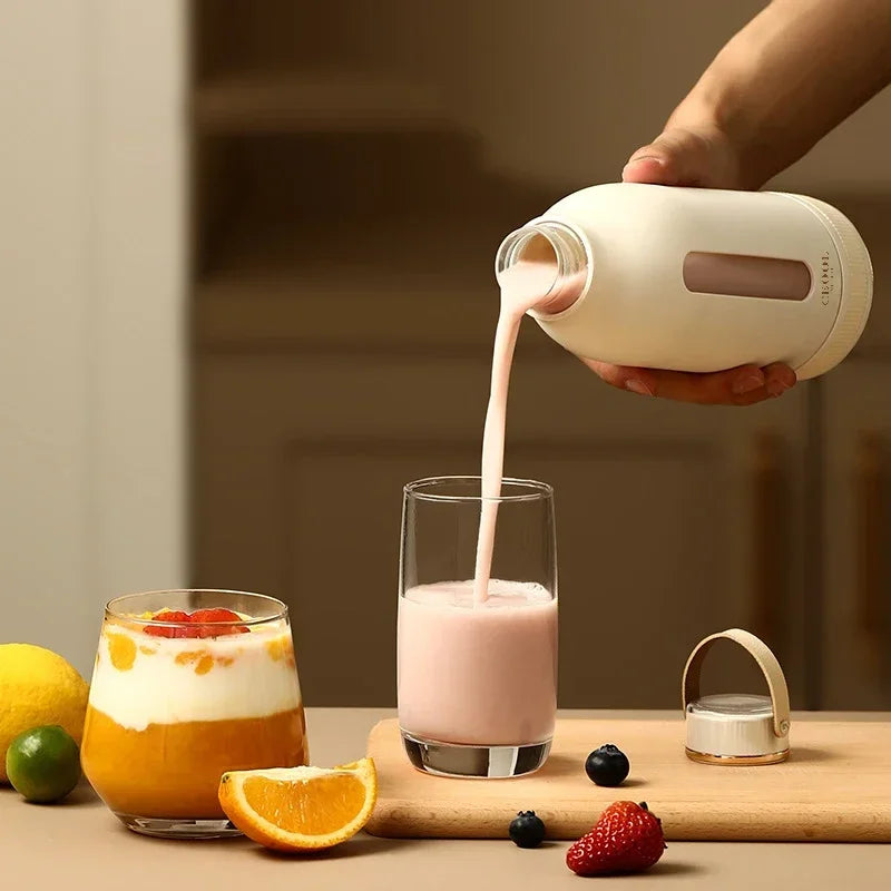 Tragbarer Smoothie-Mixer JuicyGo Z05 | 400 ml | 18.000 U/min | 5-Klingen-System | USB-Aufladung | BPA-frei