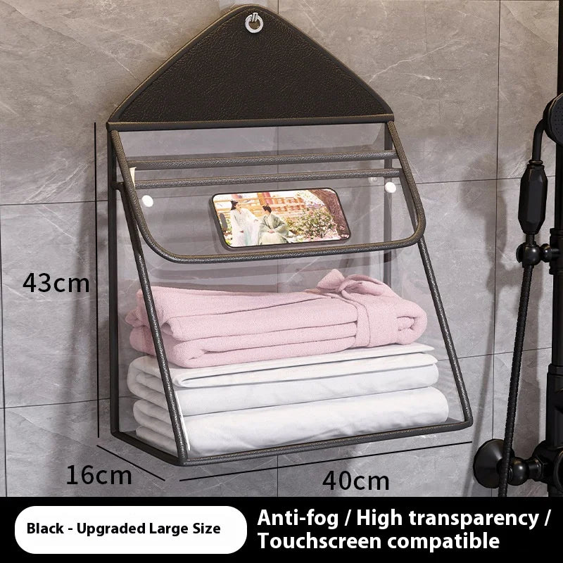 Hänge-Organizer ClarityBag | Wasserdicht & Transparent | Große Kapazität | Badezimmer & Kosmetik-Aufbewahrung
