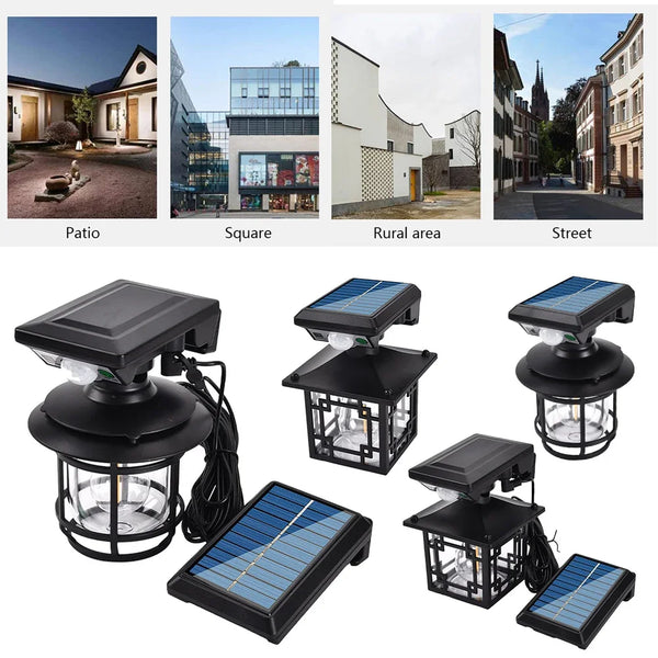 Solar Wandleuchte SafeLuma Sensor | IP65 Wasserdicht | Bewegungsmelder & Intelligente Lichtsteuerung | Für Garten, Hof & Terrasse