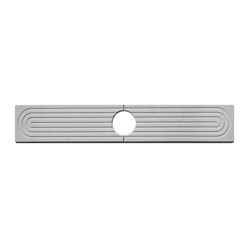 Dryomi SinkGuard Wasserabsorbierende Waschbeckenmatte 60 x 10 cm | Diatomit-Material | Spritzschutz & Ablage für Küche & Bad
