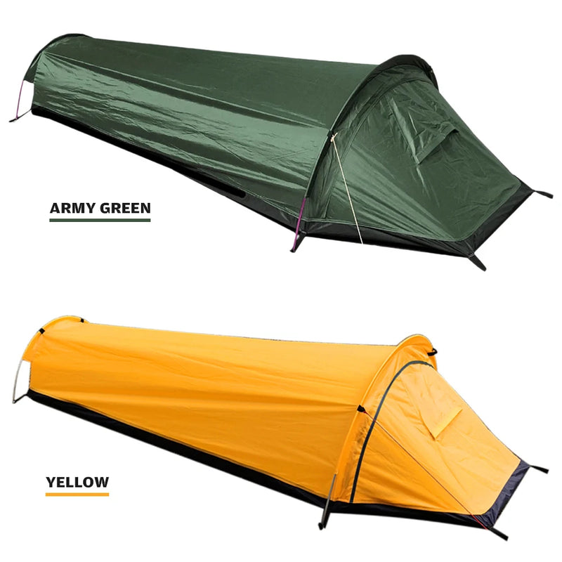 Trekvento SoloShield Ultraleichtes Einmannzelt | Wasserdicht & Winddicht | Mit Alu-Gestänge & Aufbewahrungsbeutel | Für Trekking, Wandern & Camping
