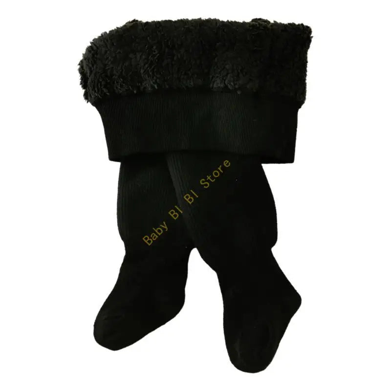 Cozibee Baby Thermo-Strumpfhose | Gefütterte Fleece Strumpfhose für Kleinkinder | Weich & Elastisch | Warme Kinder Tights | 6 Monate – 6 Jahre