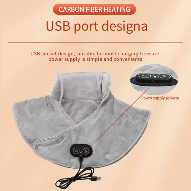 Wrme-Nacken- & Schultermassager ThermoLiva | USB-Heizkissen mit Vibra Mein Maison Wrme-Nacken- & Schultermassager ThermoLiva | USB-Heizkissen mit Vibra Mein Maison