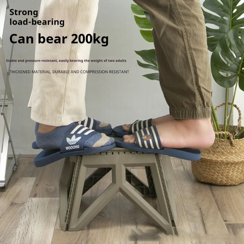 CampFold Klapphocker | Faltbarer Outdoor-Hocker | Hohe Tragkraft | Kompakt & Wetterfest