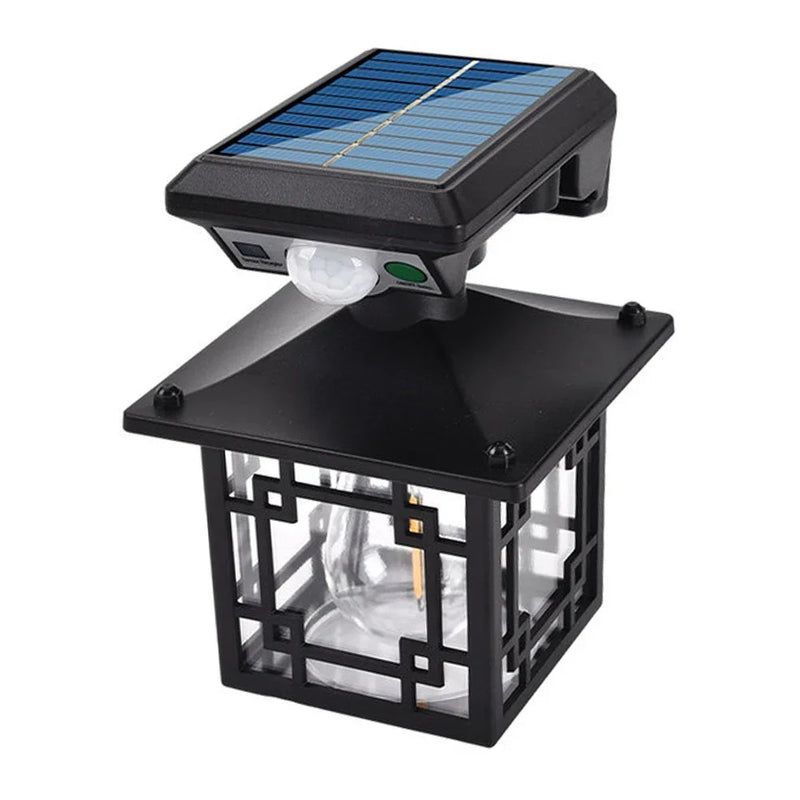 Solar Wandleuchte SafeLuma Sensor | IP65 Wasserdicht | Bewegungsmelder & Intelligente Lichtsteuerung | Für Garten, Hof & Terrasse