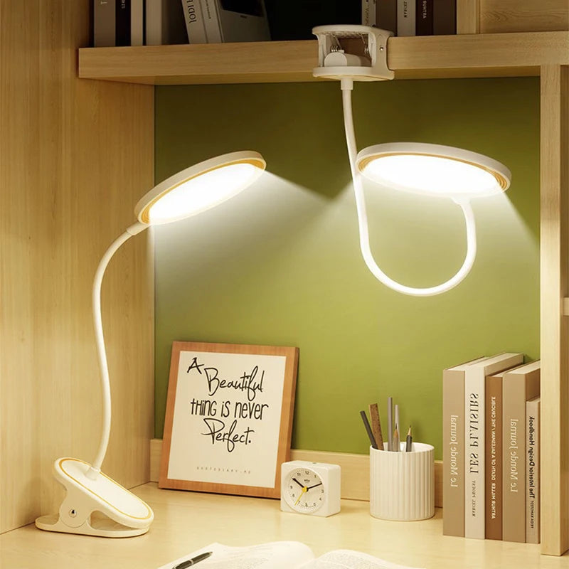 Lunivo LED Touch-Tischlampe | Mit Akku & natürlichem Licht | 4000K Farbtemperatur | Modernes Design aus Kunststoff