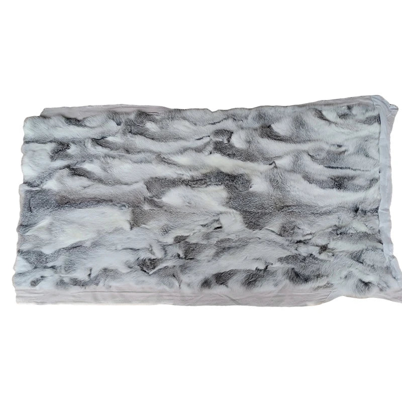 Echtfell Kaninchenfell | Weich & Naturbelassen | 100x50 cm | Handgefertigt