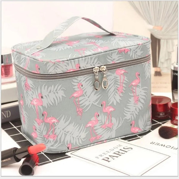 Kosmetiktasche WildAura | Großes Fassungsvermögen | Wasserdicht & Stylisch | Animal-Print