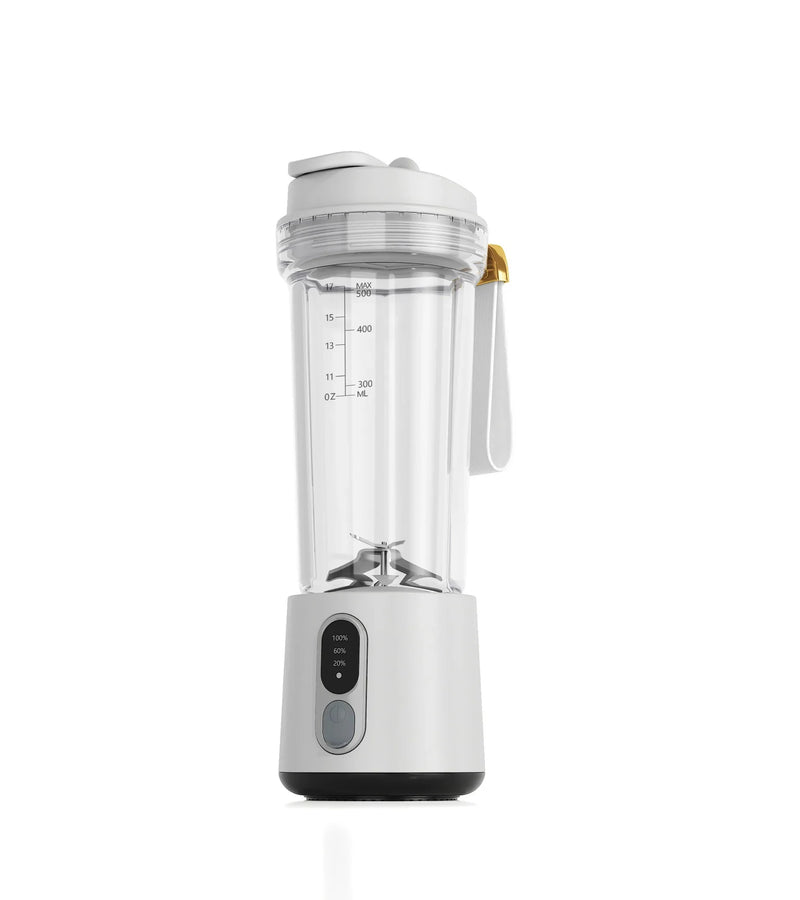 JuicyGo Handmixer | Tragbarer USB-Fruchtmixer mit 18.000 U/min | Kabellos & Kompakt | Für Smoothies & Säfte unterwegs