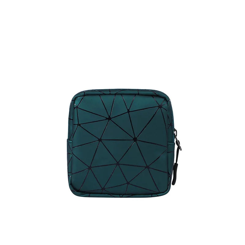 Wasserdichte Aufbewahrungstasche Luniva Pocket | PU-Leder | Für Schmuck, Hygieneartikel & Alltag | Kompakt & Stylisch | 13×4×13 cm