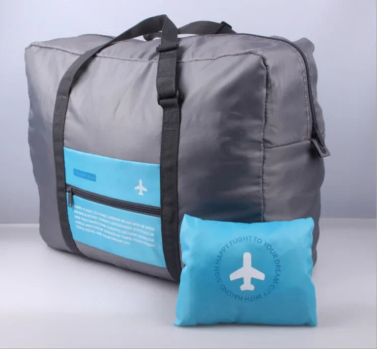 Packaro Travel Bag Faltbare Reisetasche aus Oxford-Gewebe | Wasserdicht & Geruchsresistent | 42 × 38 × 20 cm | Für Damen & Herren