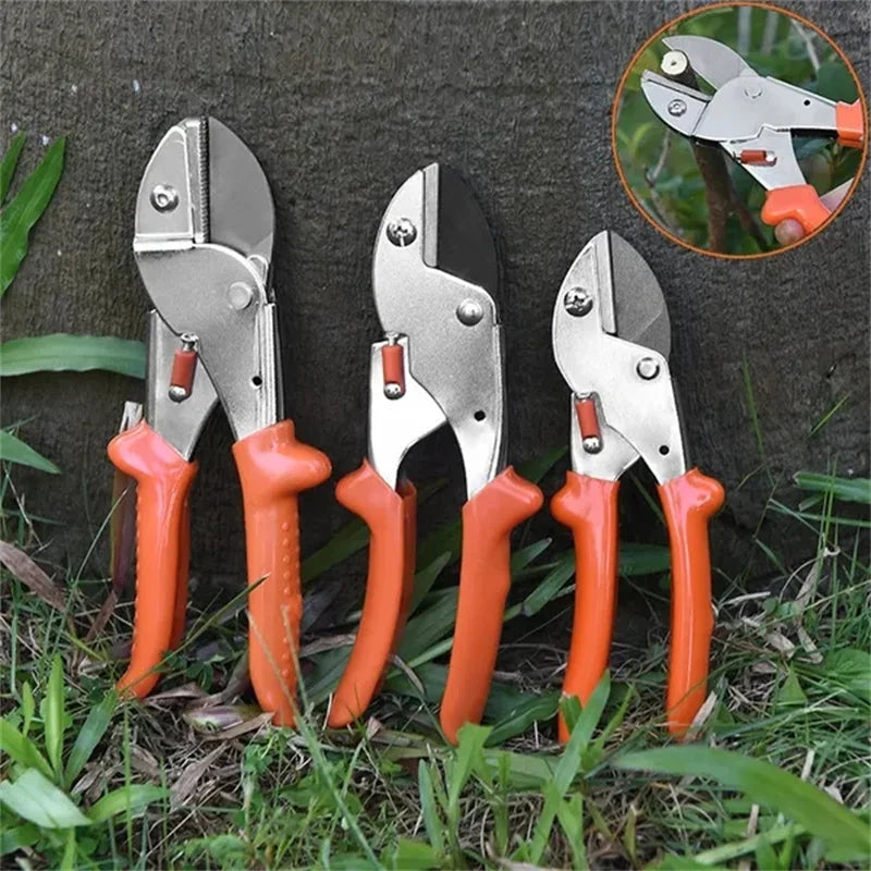 Trimvora Gartenschere aus SK5-Stahl | Profi-Schere für Reben, Obstbäume & Blumen | Scharf & ergonomisch | Größen S/M/L