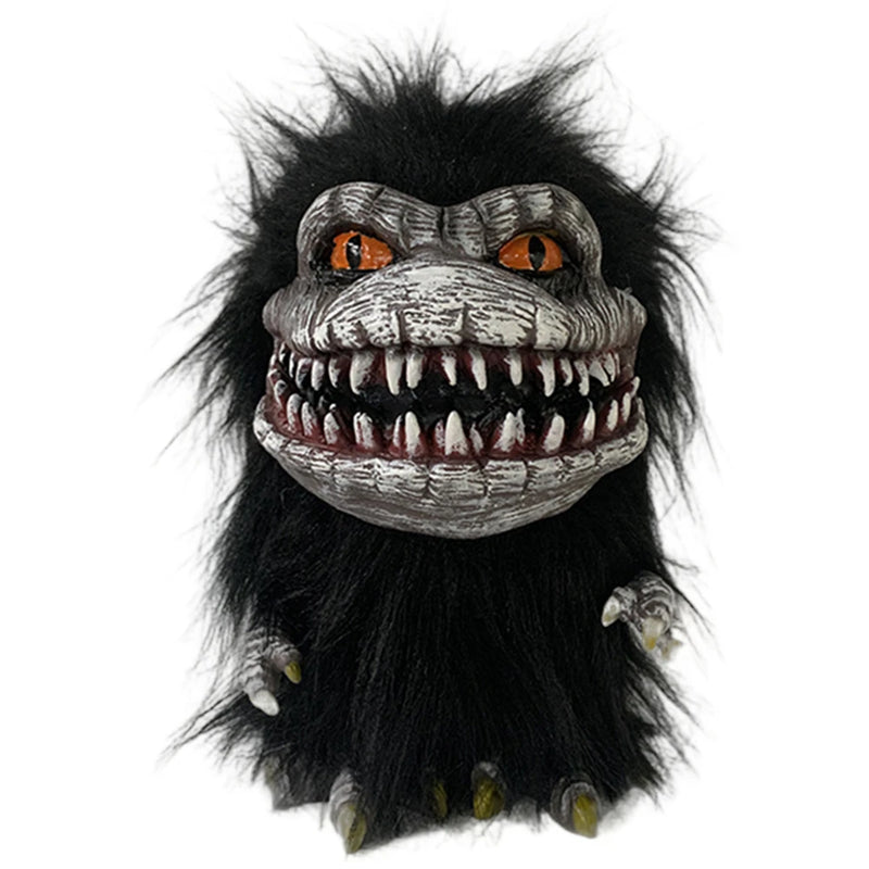 Horror-Plüsch MonstroCrit | Alien Monster Puppe | Gruselig & Lustig | Halloween Party Dekoration