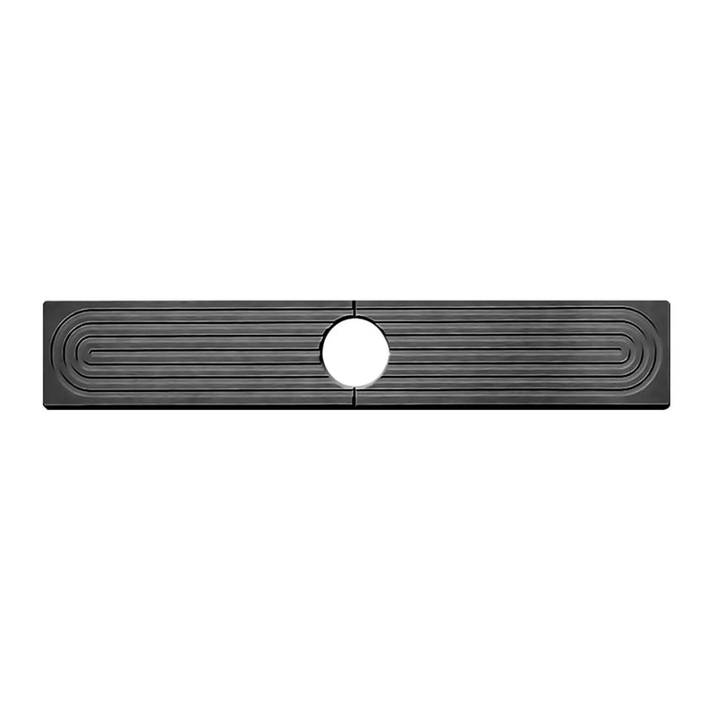 Dryomi SinkGuard Wasserabsorbierende Waschbeckenmatte 60 x 10 cm | Diatomit-Material | Spritzschutz & Ablage für Küche & Bad