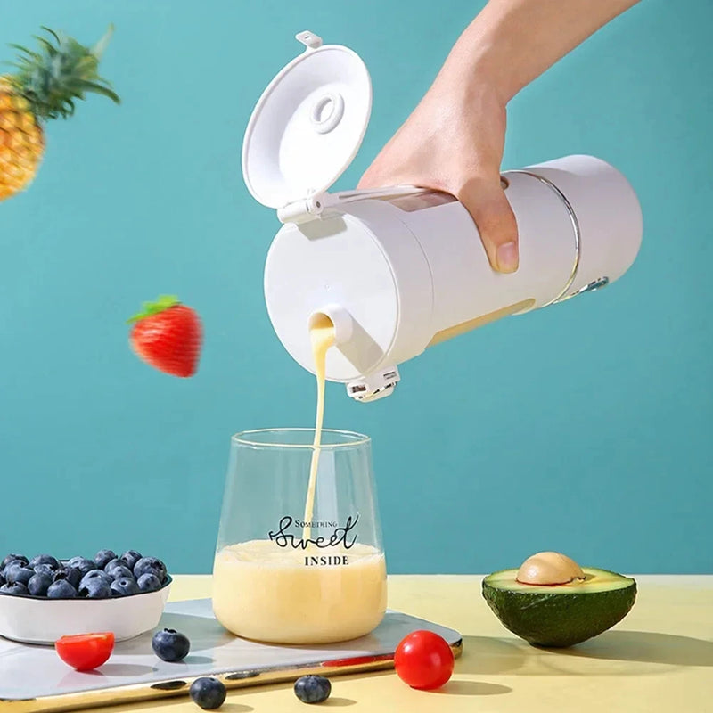 Tragbarer Mixer VitaBlend Pro | 2-in-1 Mix & Trinkflasche | 700 ml | 12-Klingen-System | USB-aufladbar