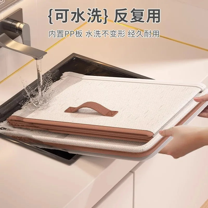 Storvana Aufbewahrungsbox XXL | Robuste Stoffbox mit Deckel & Reißverschluss | Faltbare Hard-Shell-Box aus Baumwoll-Leinen | Ideal für Kleidung, Decken & Spielzeug