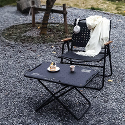 Faltbarer Campingtisch GEARVION TacticalPro | Leicht & Tragbar | Aluminiumlegierung | 60kg Tragkraft | Outdoor, Camping, BBQ