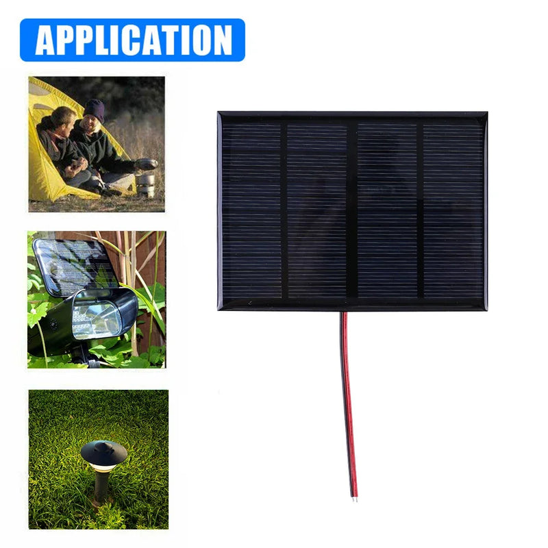 SolaMini ChargeX Mini Solarpanel 12V | 3W Polykristallin | Für Handy, Licht & Pumpe | Tragbar & Langlebig