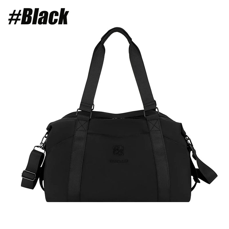 Vayaterra FitBag Wasserabweisende Reisetasche aus Nylon | Leicht, mit Trolleyfunktion & Nassfach | Für Sport & Kurztrips