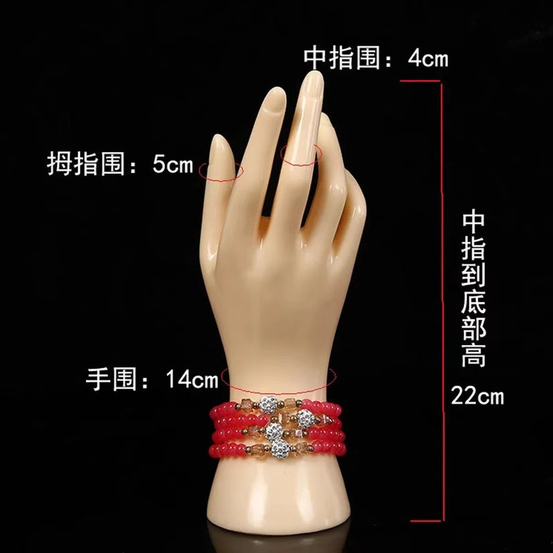 Schmuckhand EleganzForm | Deko- & Display-Handmodell | Präsentationsständer für Ringe, Uhren & Armbänder | Künstlerische Schmuckaufbewahrung